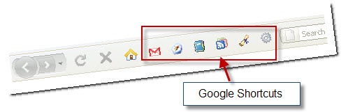 Google shortcuts add on