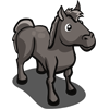 animal_horse_gray_icon