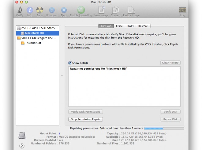 OS X 10.9 Mavericks non si arresta, non si spegne