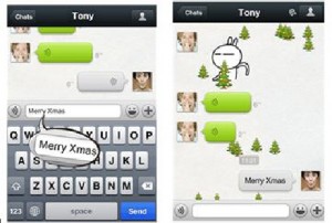 Invia gli auguri di Natale con WeChat
