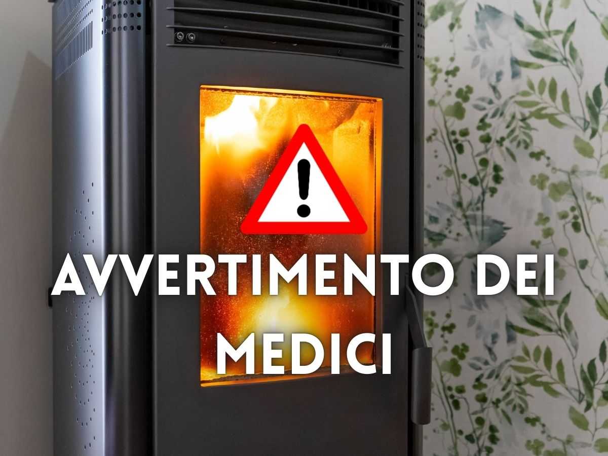 Stufe a pellet, attenzione agli effetti sulle vie respiratorie: l’avvertimento dei medici